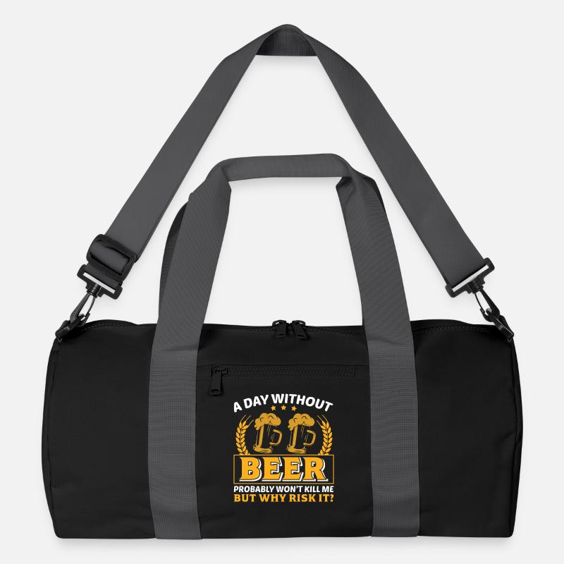 Une journée sans risque lié à la bière Sac de sport recyclé