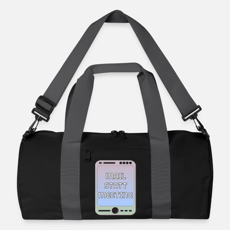MAIL STATT MEETING Recycelte Duffel Bag