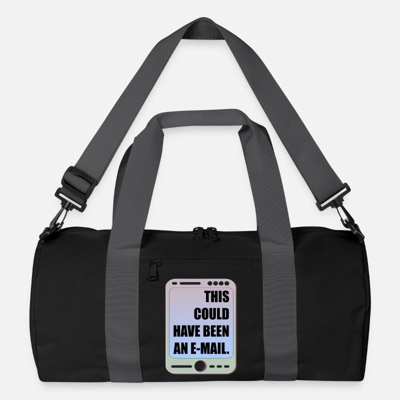 LUSTIGE BÜRO-MEETING-E-MAIL Recycelte Duffel Bag