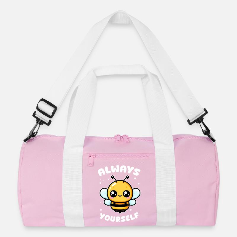 Kawaii Bee Immer du selbst Recycelte Duffel Bag