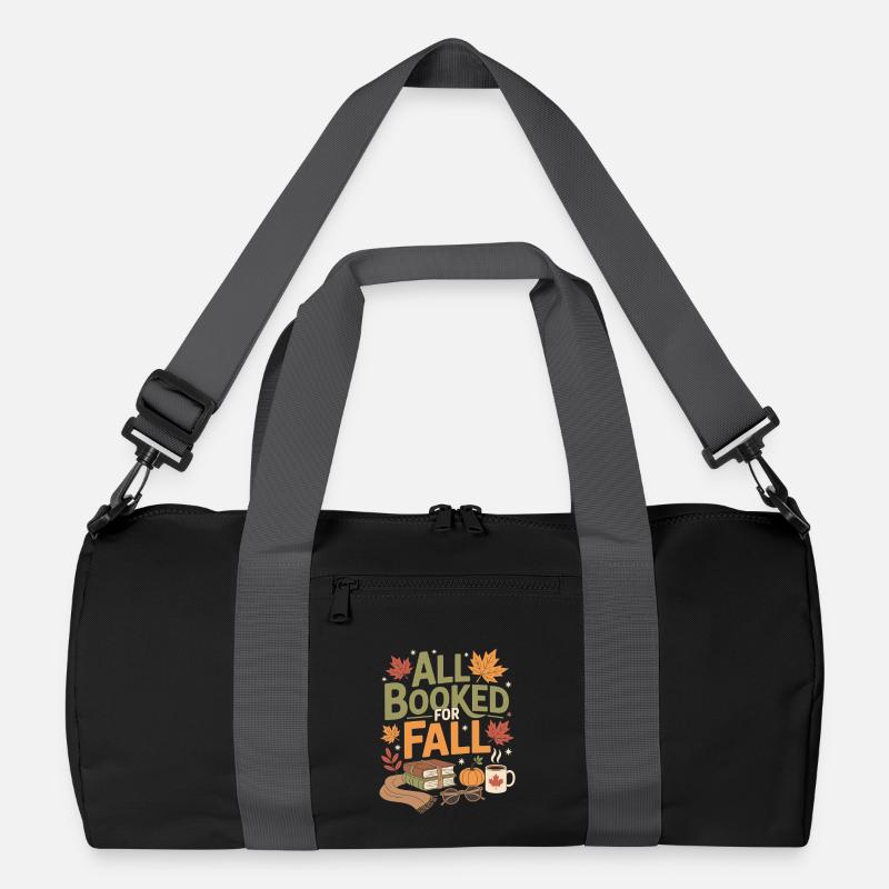All Booked for Fall Recycelte Duffel Bag