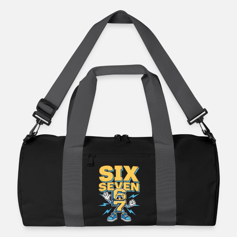 Meme 67 Six Seven 6 7 Recycelte Duffel Bag