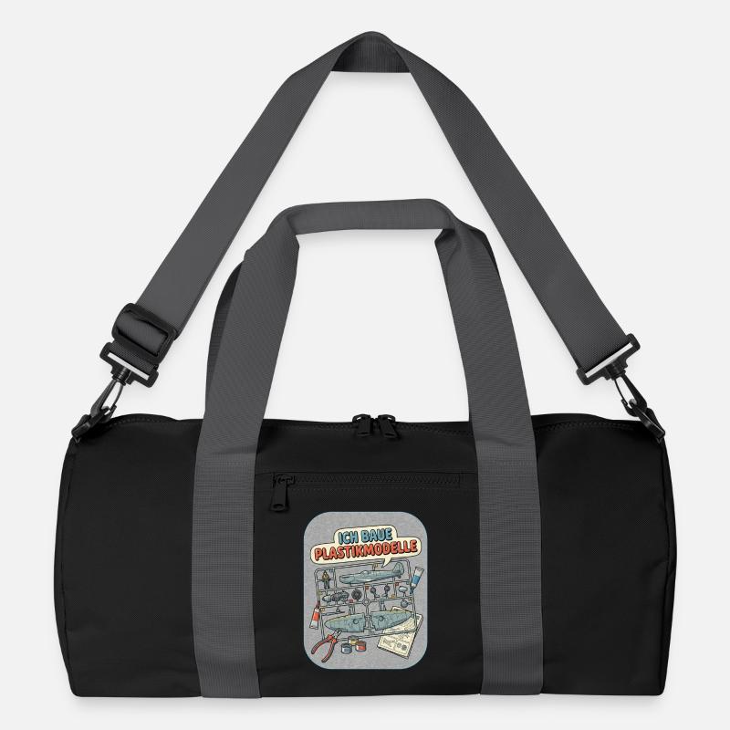 Ich baue Plastikmodelle Recycelte Duffel Bag