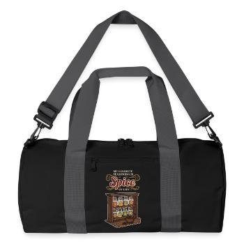 Épices Cuisine Humour Spice of Life - Sac de sport recyclé - noir/gris graphite - Devant