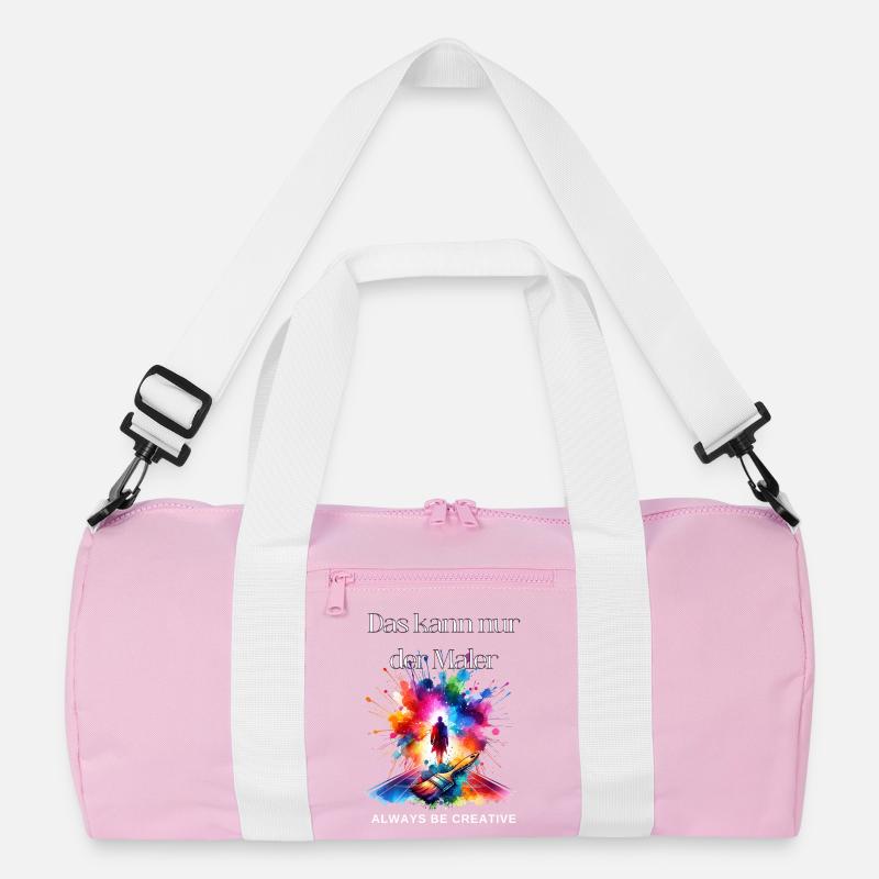Maler Geschenk - Lustiger Maler Spruch  Recycelte Duffel Bag