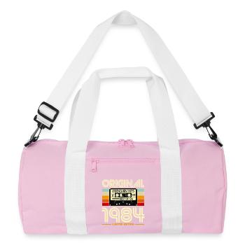 Original 1984 Retro Cassette - Sac de sport recyclé - rose/blanc - Devant