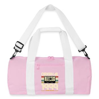 Original 1999 Cassette Tape Retro Edition - Recycled Duffel Bag - pink/white - Front