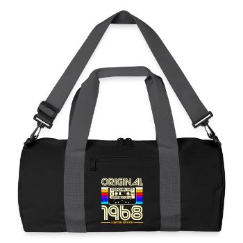 Original 1968 Hits Édition Limitée - Sac de sport recyclé - noir/gris graphite - Devant