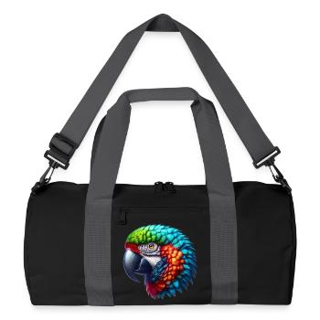 Parrot - Recycled Duffel Bag - black/graphite grey - Front