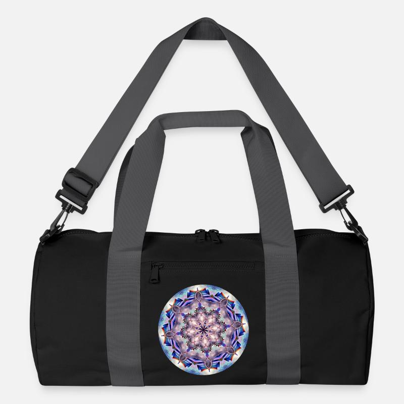 Mandala der Weisheit Recycelte Duffel Bag
