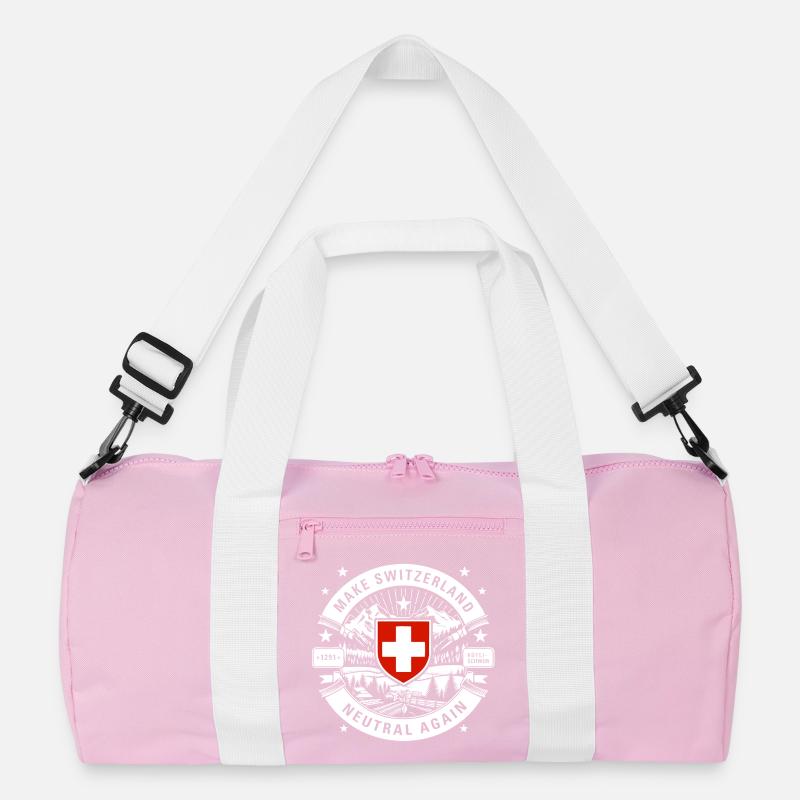 make Switzerland neutral again Recycelte Duffel Bag
