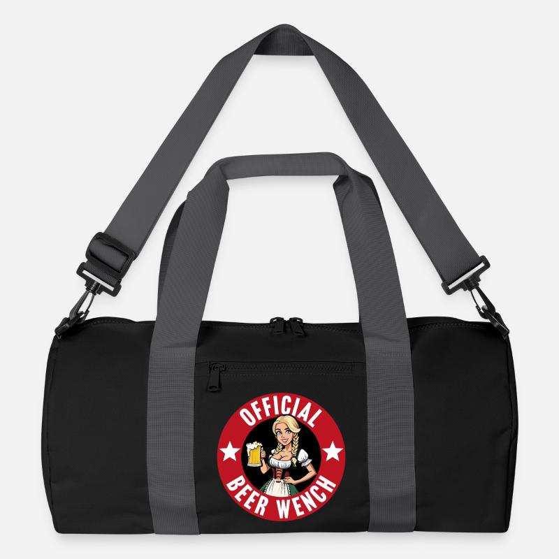 Offizielle Bierfrau Recycelte Duffel Bag