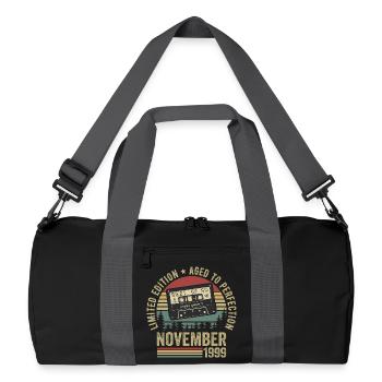 November 1999 - Recycled Duffel Bag - black/graphite grey - Front