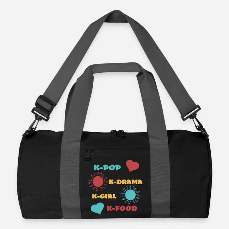 K-Pop K-Drama 3 benutzerdefinierte Farben Recycelte Duffel Bag