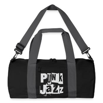 Punk Jazz Fusion - Sac de sport recyclé - noir/gris graphite - Devant