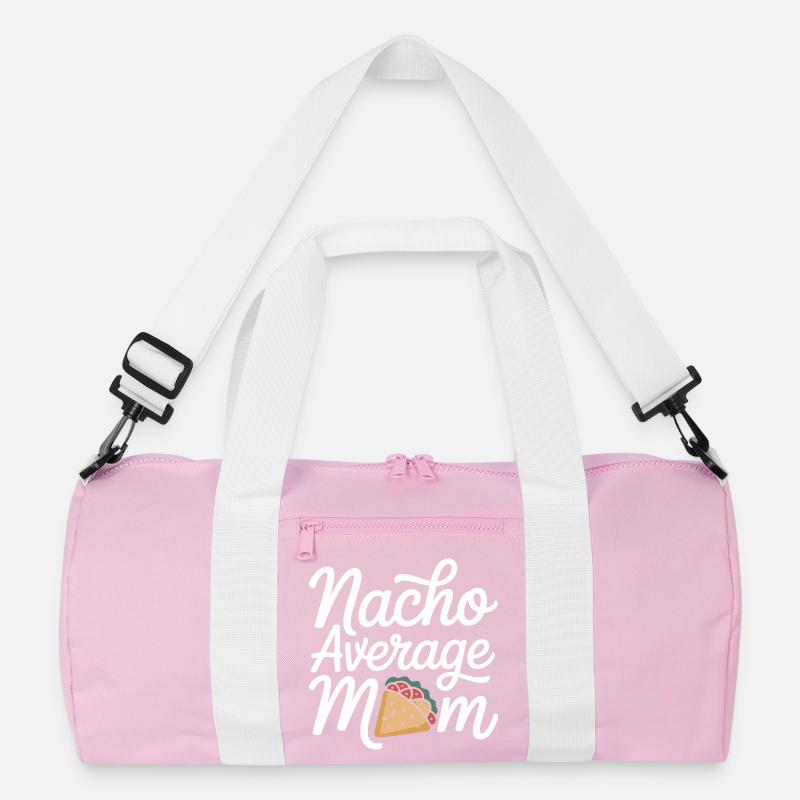 Nacho Durchschnittliche Mama Lustig Recycelte Duffel Bag