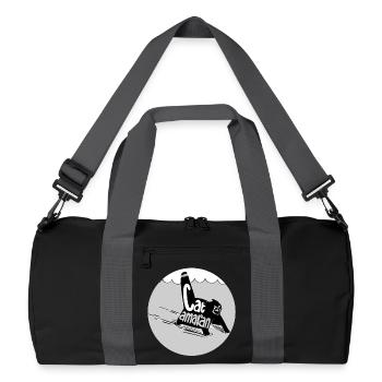 Type-o-Cat #16 CATamaran - Recycled Duffel Bag - black/graphite grey - Front
