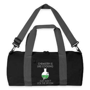 chemistry - Recycled Duffel Bag - black/graphite grey - Front