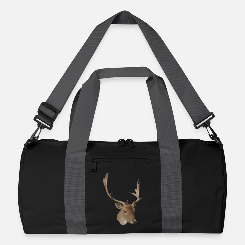 Hirschkopf Recycelte Duffel Bag