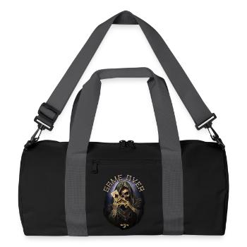 Alchemy England Reaper's Ace Faucheuse - Sac de sport recyclé - noir/gris graphite - Devant