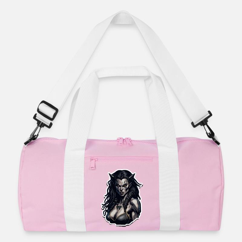 Dämonenelf Narbenblick Recycelte Duffel Bag