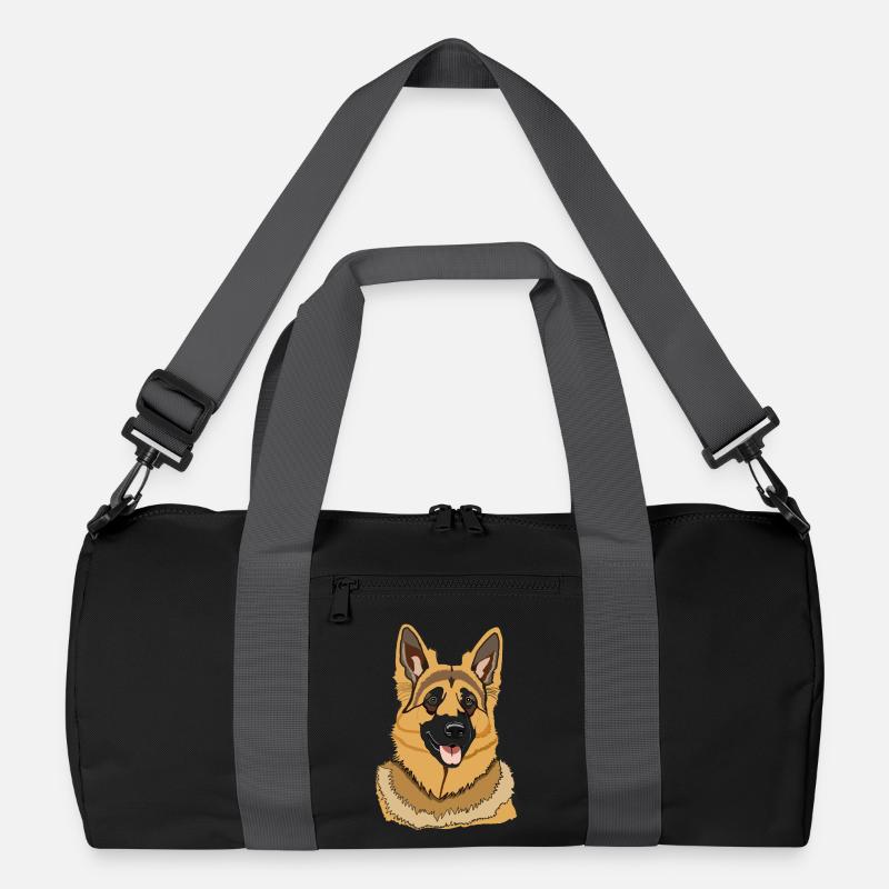 Hund Deutscher Schäferhund Recycelte Duffel Bag