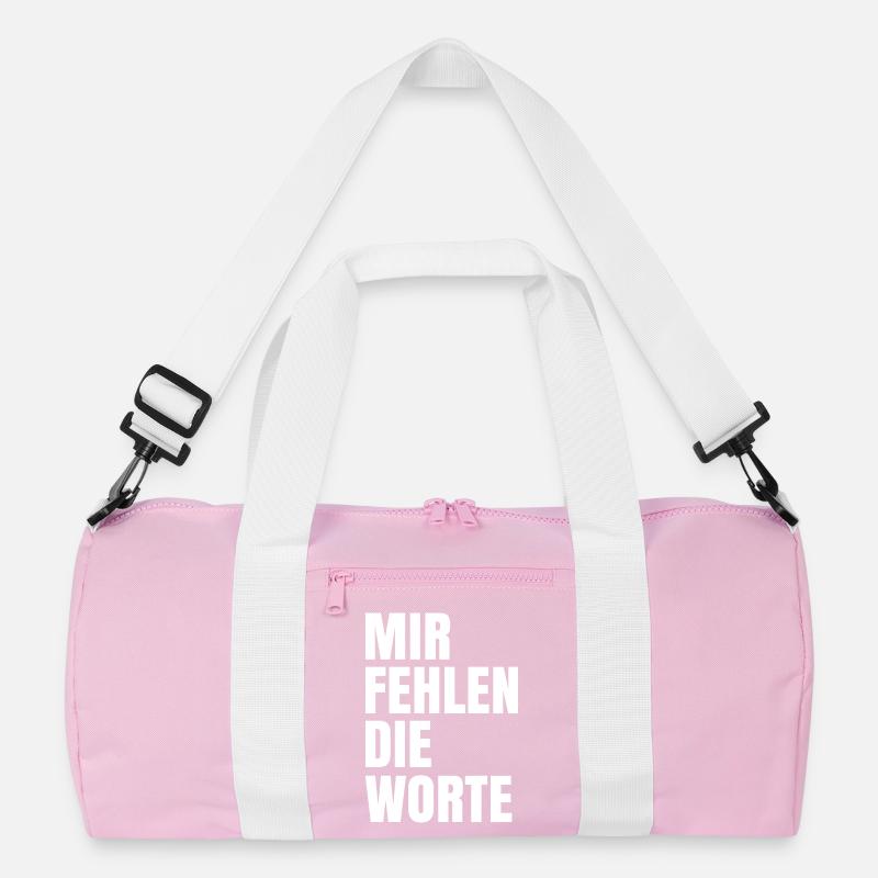 Mir fehlen die Worte Recycelte Duffel Bag