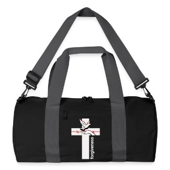 Pardon Colombe Croisée Étreinte - Sac de sport recyclé - noir/gris graphite - Devant