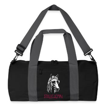 Stable manager - Recycled Duffel Bag - black/graphite grey - Front