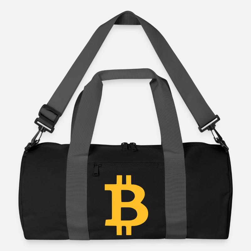 bitcoin Recycled Duffel Bag