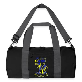 FC Carl Zeiss Jena - Recycled Duffel Bag - black/graphite grey - Front