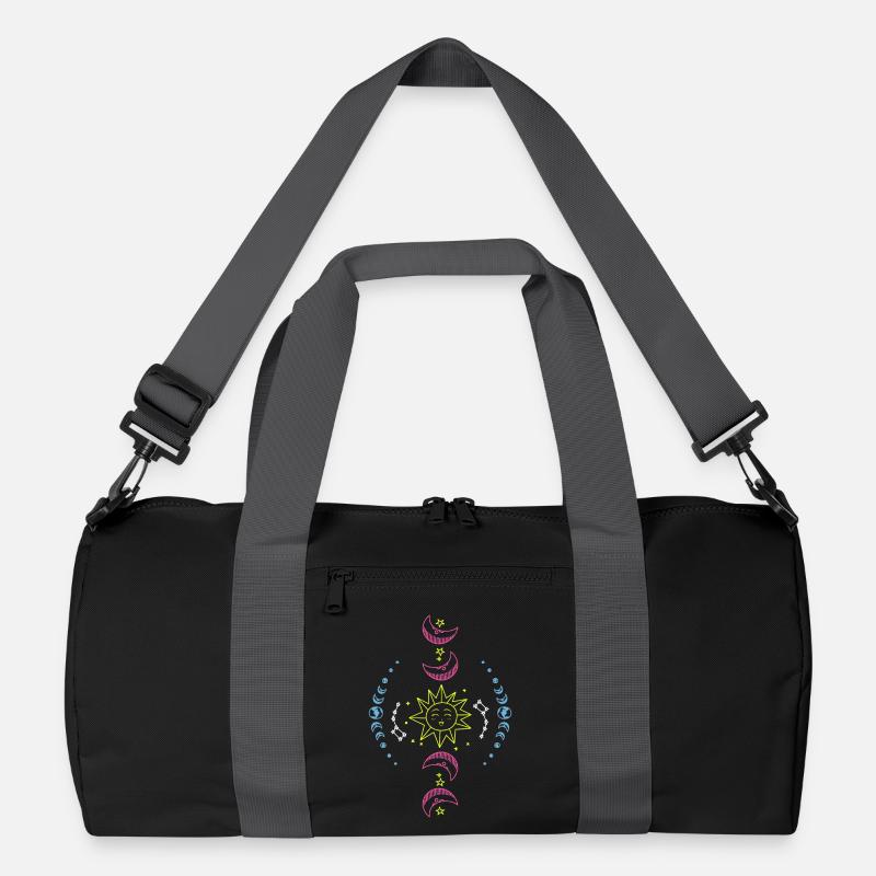 Sonne Mond und Erde Recycelte Duffel Bag