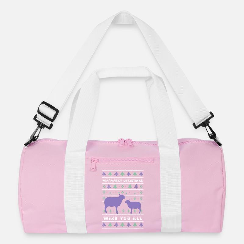 Määäärry Moutons de Noël Sac de sport recyclé