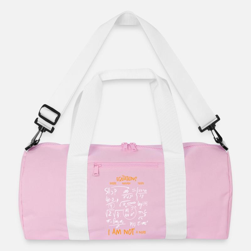 Mathematics equations Recycled Duffel Bag