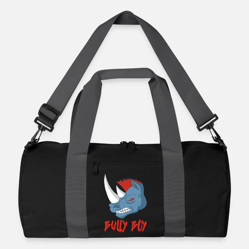 Rhinoceros head Recycled Duffel Bag