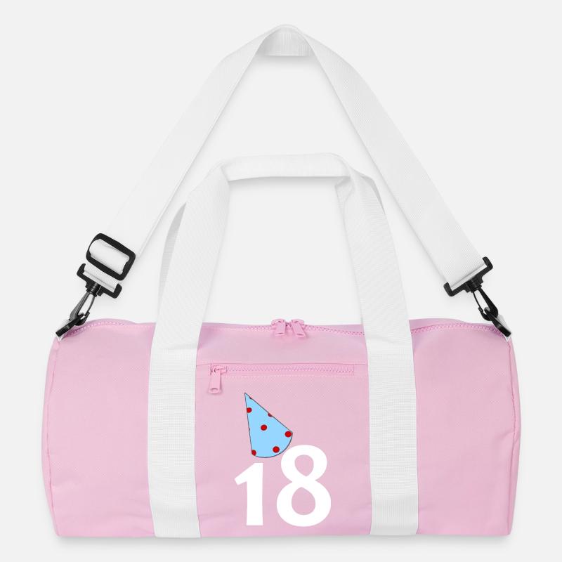 tolle Prints, 18 Geburtstagshütchen Recycelte Duffel Bag
