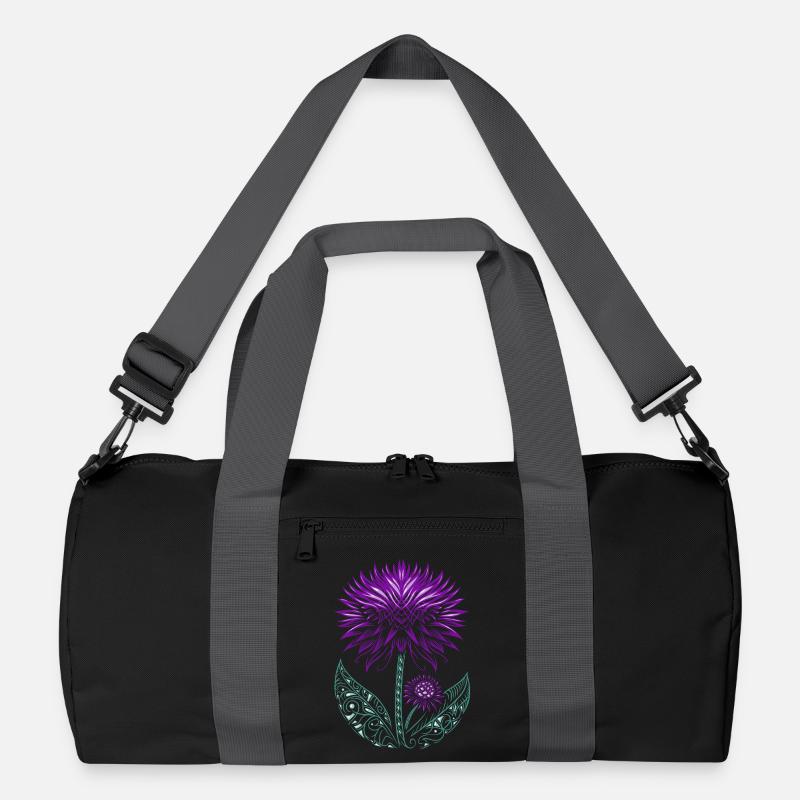 Distel lila Thistle Recycelte Duffel Bag