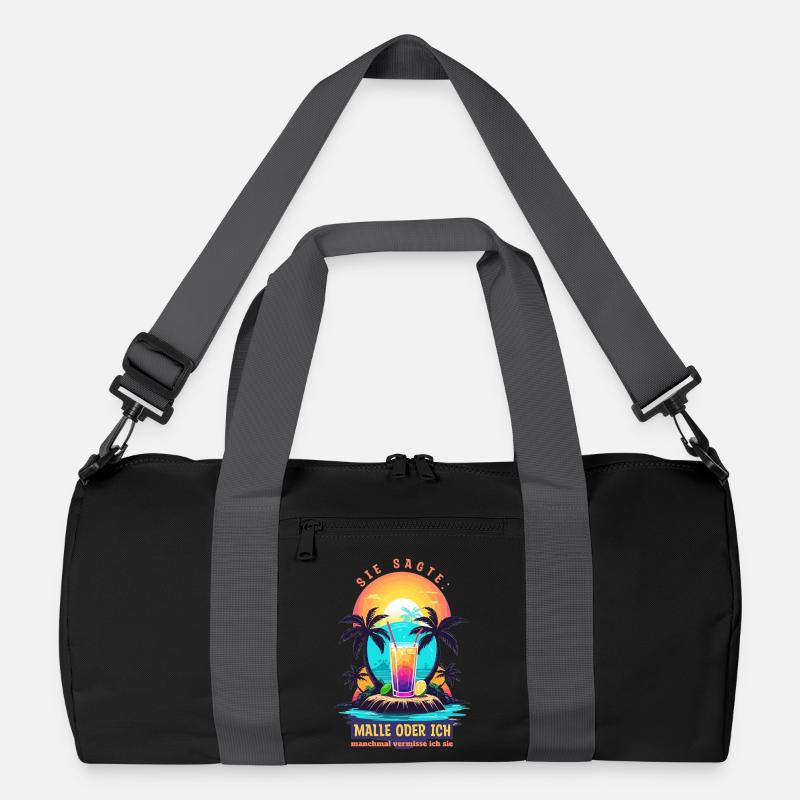 Sie sagte. Malle oder ich Recycelte Duffel Bag