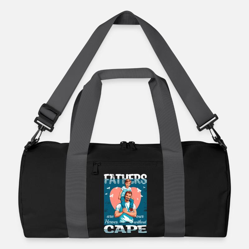 Väter sind Helden Recycelte Duffel Bag