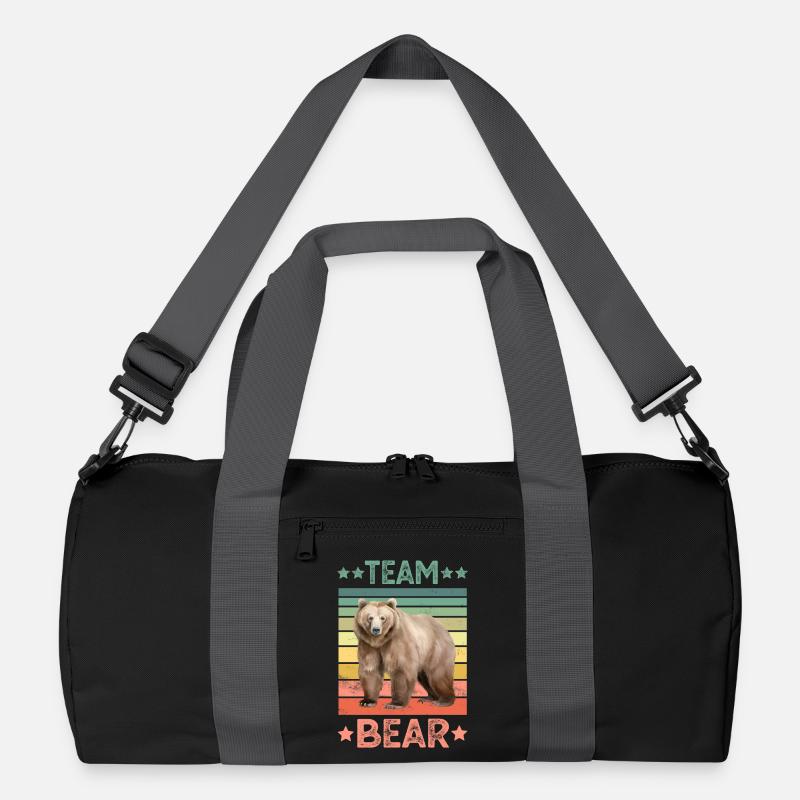 Braunbär Grizzly Bär Recycelte Duffel Bag