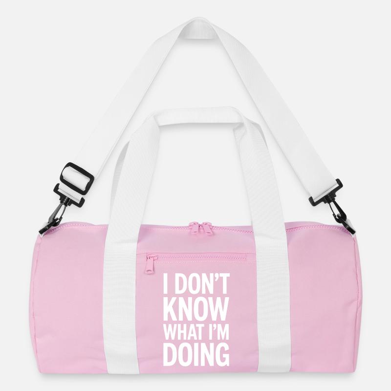I don't know what I'm doing Recycled Duffel Bag