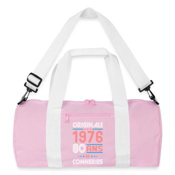 Original – 1976 – 50 years of - Recycled Duffel Bag - pink/white - Front