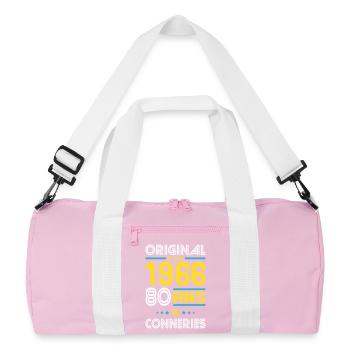 Original – 1966 – 60 years of - Recycled Duffel Bag - pink/white - Front