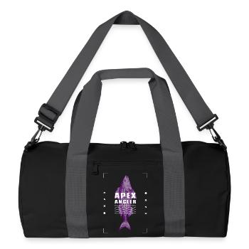 ApexAngler - Recycled Duffel Bag - black/graphite grey - Front