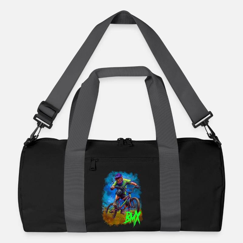 BMX - Sac de sport recyclé - noir/gris graphite