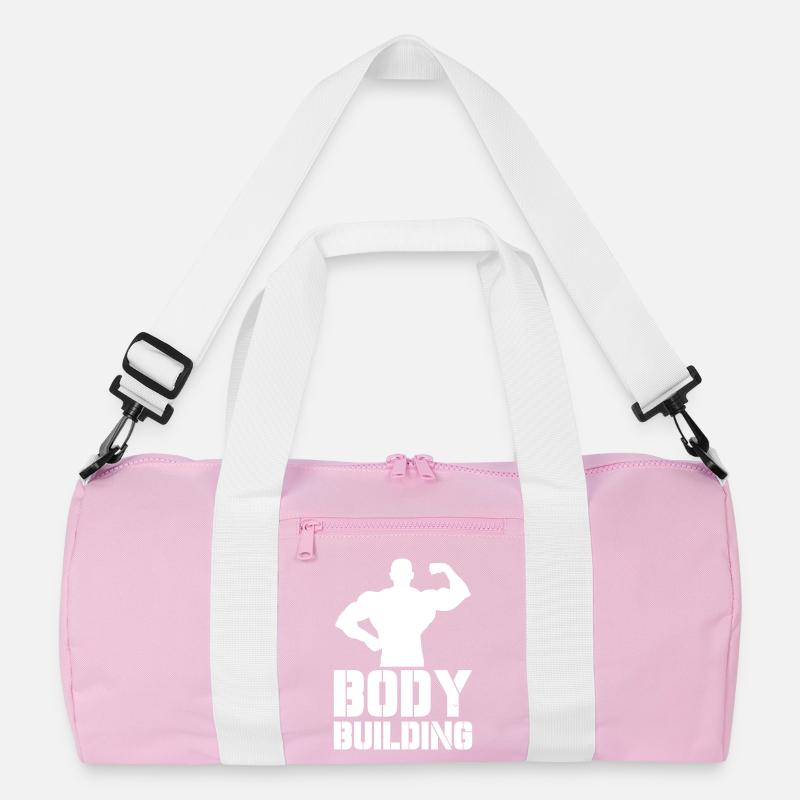 Körperbau Kraftsilhouette Recycelte Duffel Bag