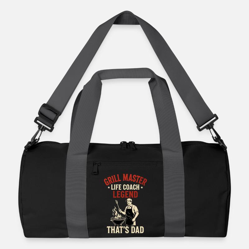 Grill Master Life Coach Legend - Papa Geschenk Recycelte Duffel Bag