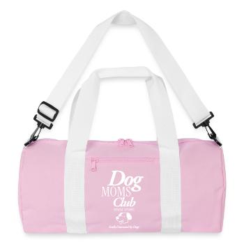 Dog Moms Club - Recycled Duffel Bag - pink/white - Front