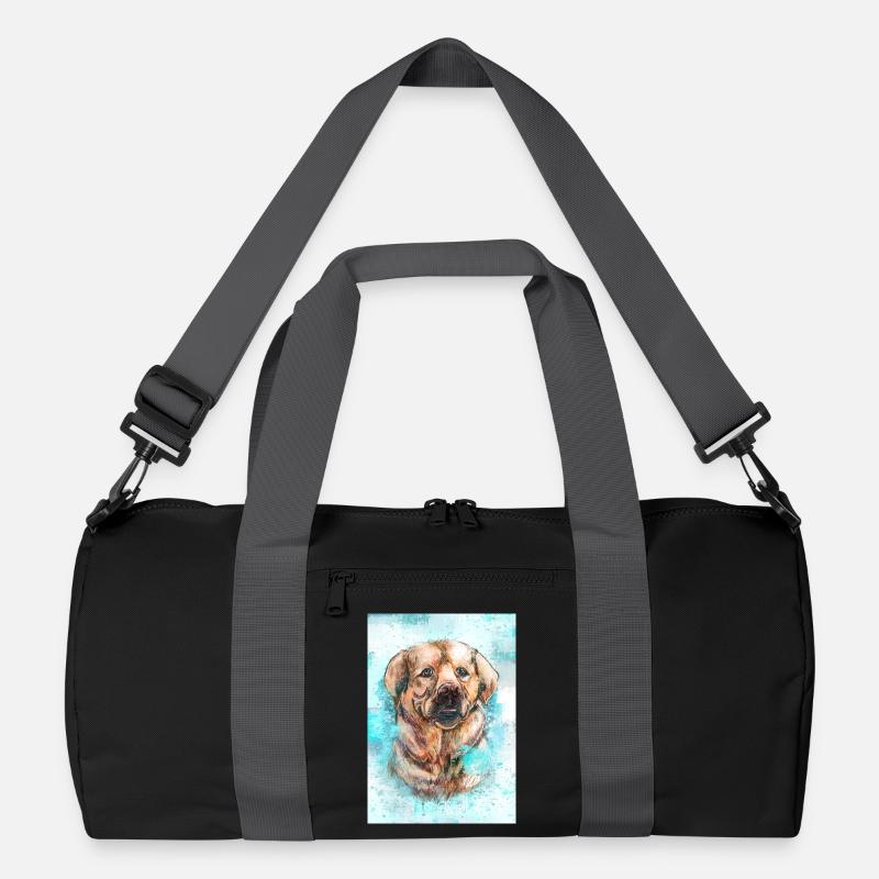 Labrador - Recycled Duffel Bag - black/graphite grey