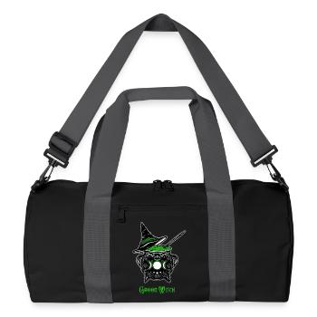Cauldron Witch Green Witch Cauldron - Recycled Duffel Bag - black/graphite grey - Front